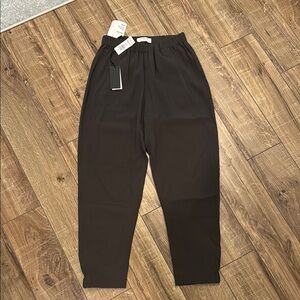 Babaton Black Tapered Leg Dress Jumpsuit